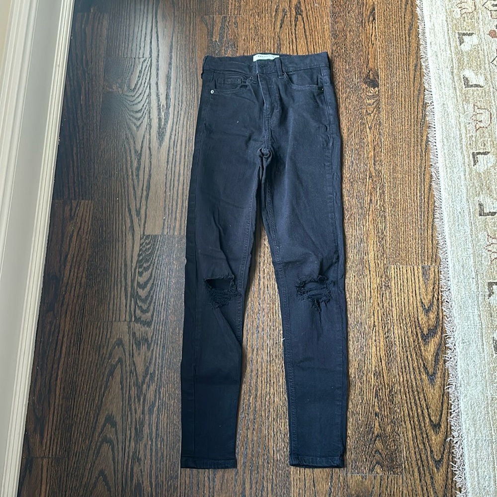 Black Ripped Jeans